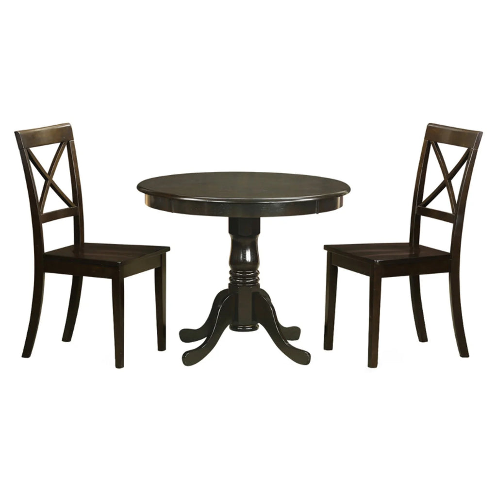 Antique 3-piece Wood Dining Set S548