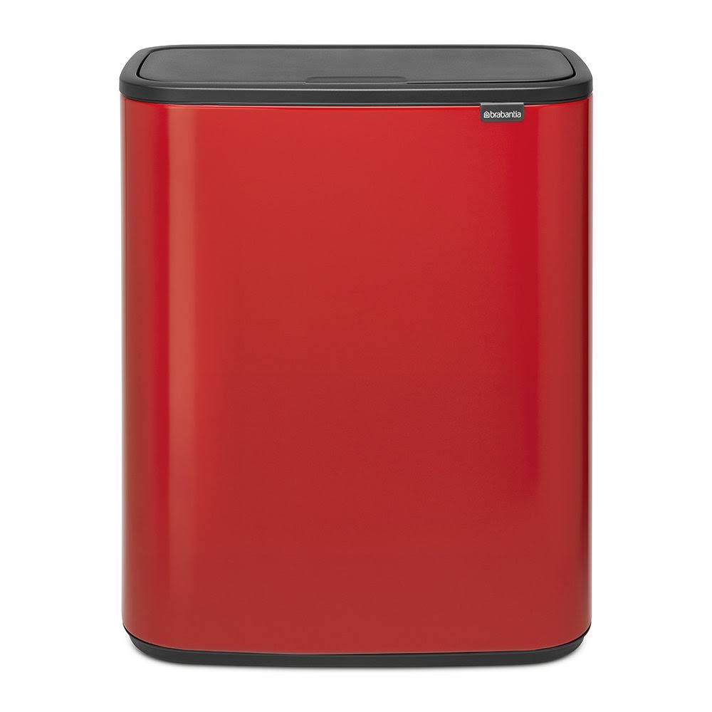 Passion Red Touch Bin 2 x 30 LITER F408515