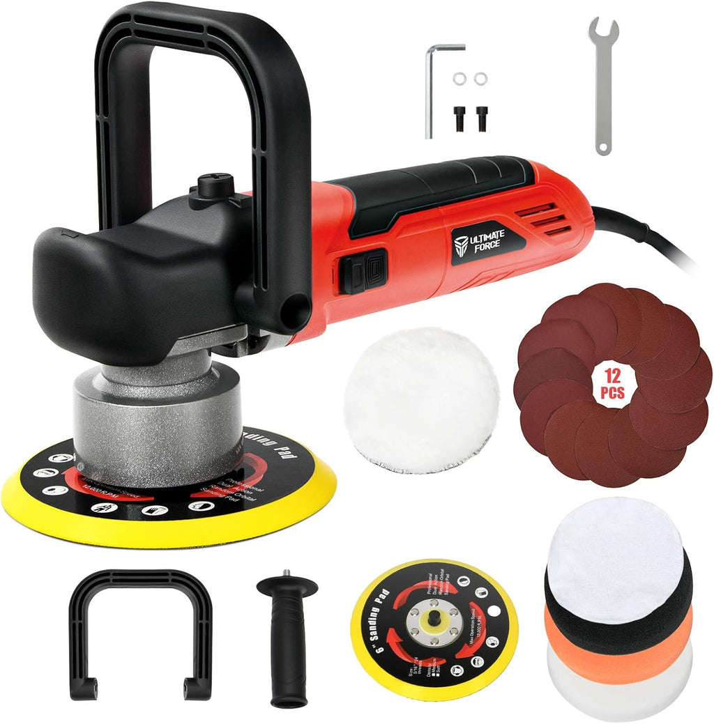 6 Inches Dual Action Random Orbital Polisher Pack of 2 G44820
