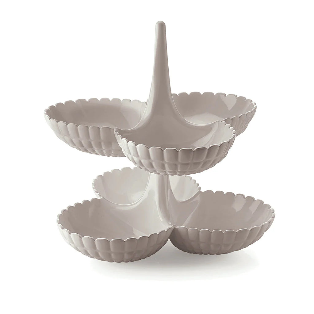 Set of 2 Milk White Dishes G584404