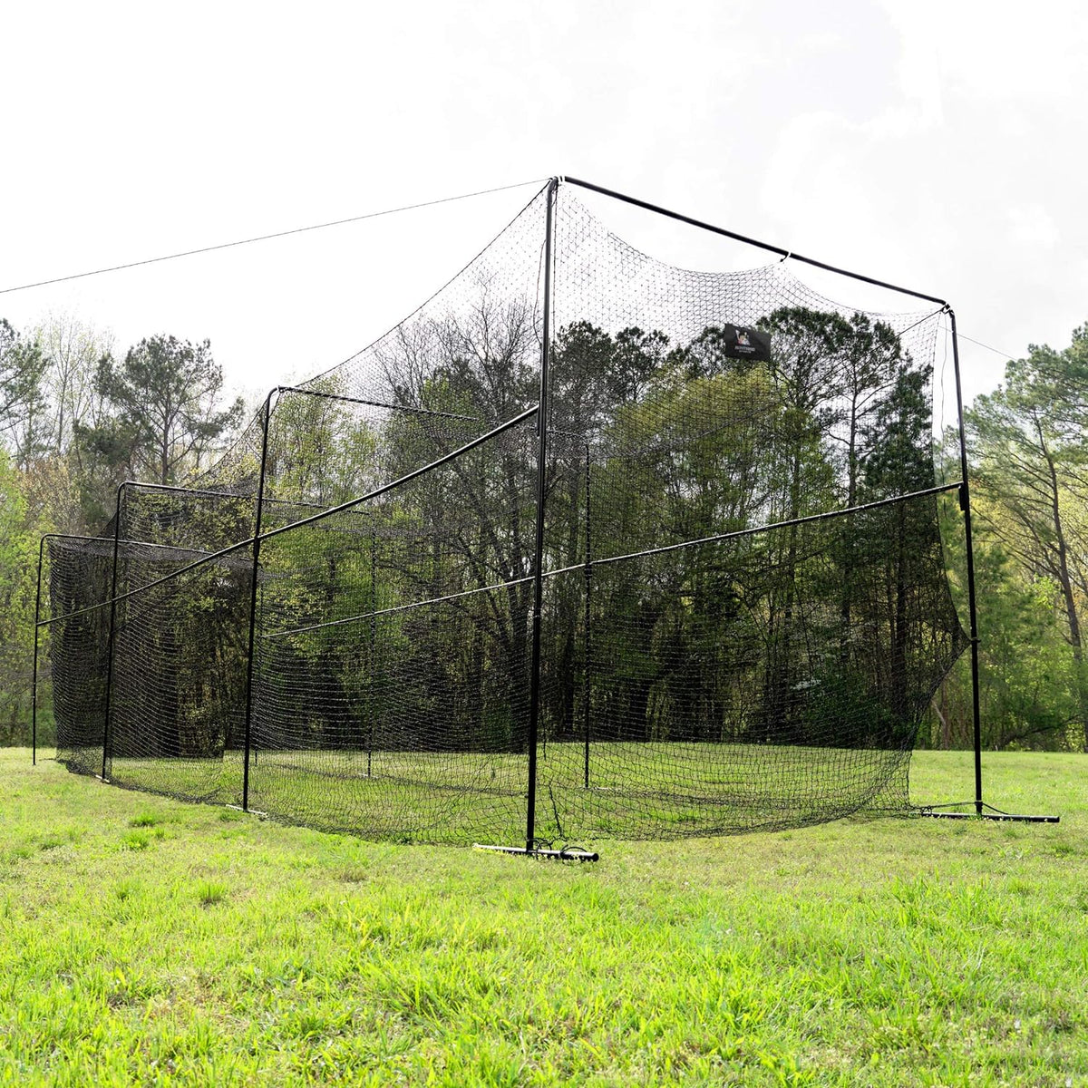 40 Foot Collapsable Batting Cage with Frame and Netting C942376