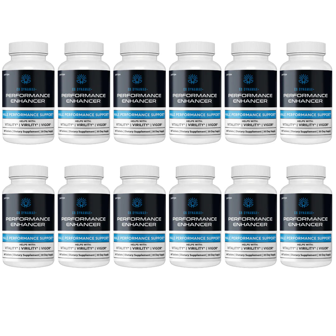 Male Performance Enhancer Support Supplement 12 Bottles O2470