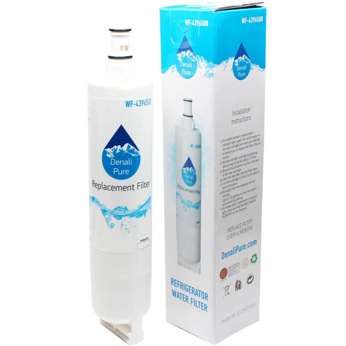 2-Pack Refrigerator Water Filter Cartridge M375