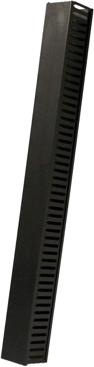 1 Channel Steel Vertical Duct Cable Manager 68 Inches C954
