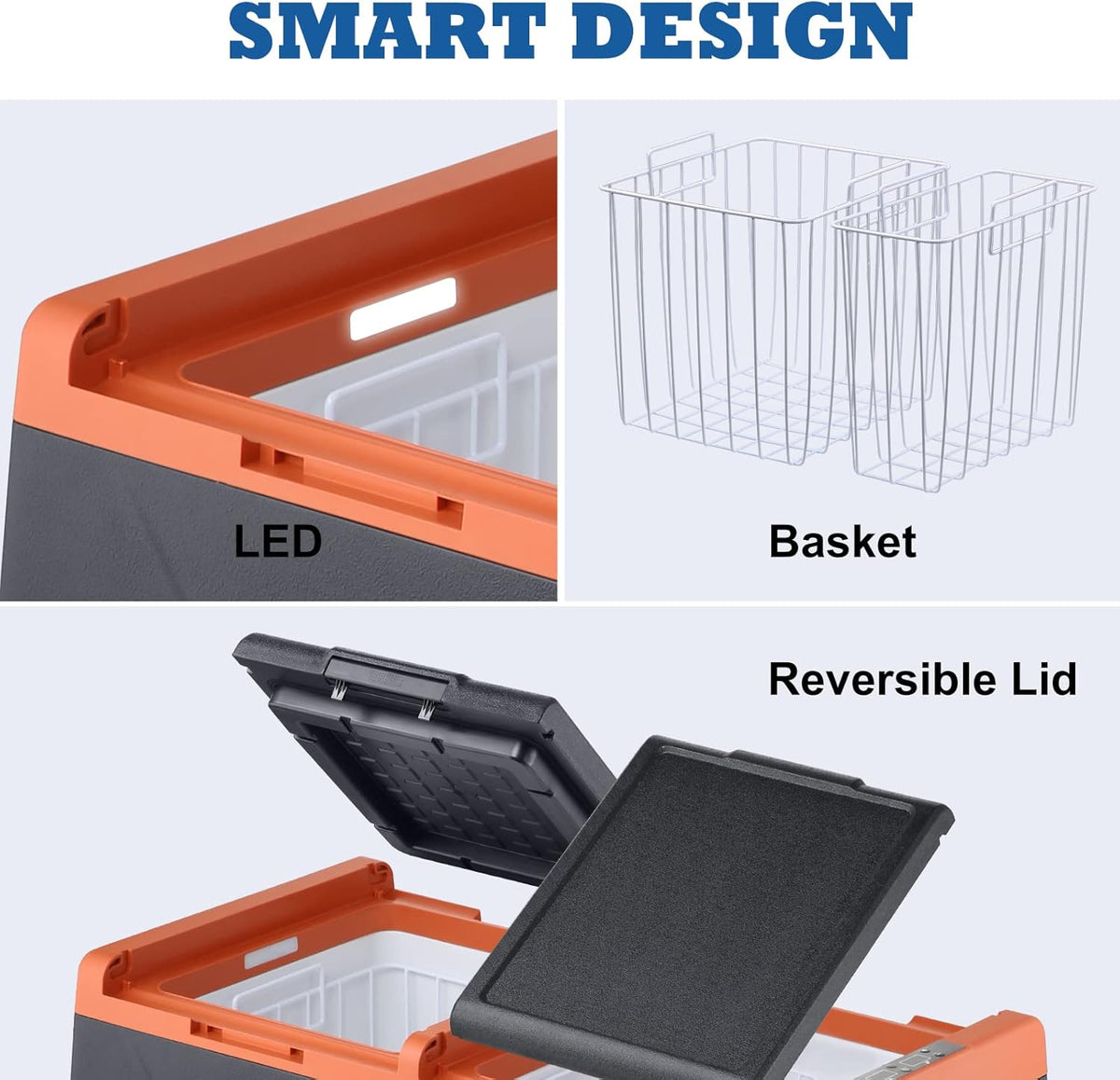 Portable Refrigerator Freezer, Dual Zone, 12 Volt R846233