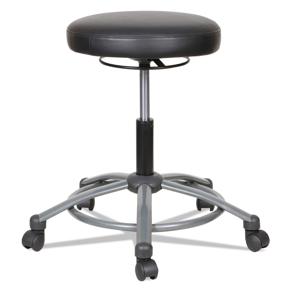 Black Height-Adjustable Utility Stool V368