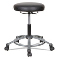 Black Height-Adjustable Utility Stool V368