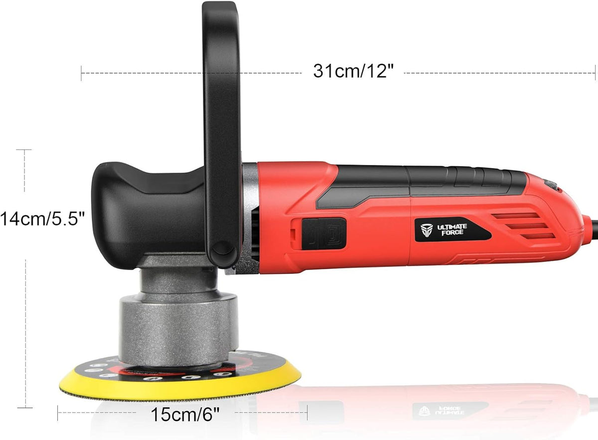 6 Inches Dual Action Random Orbital Polisher Pack of 2 G44820